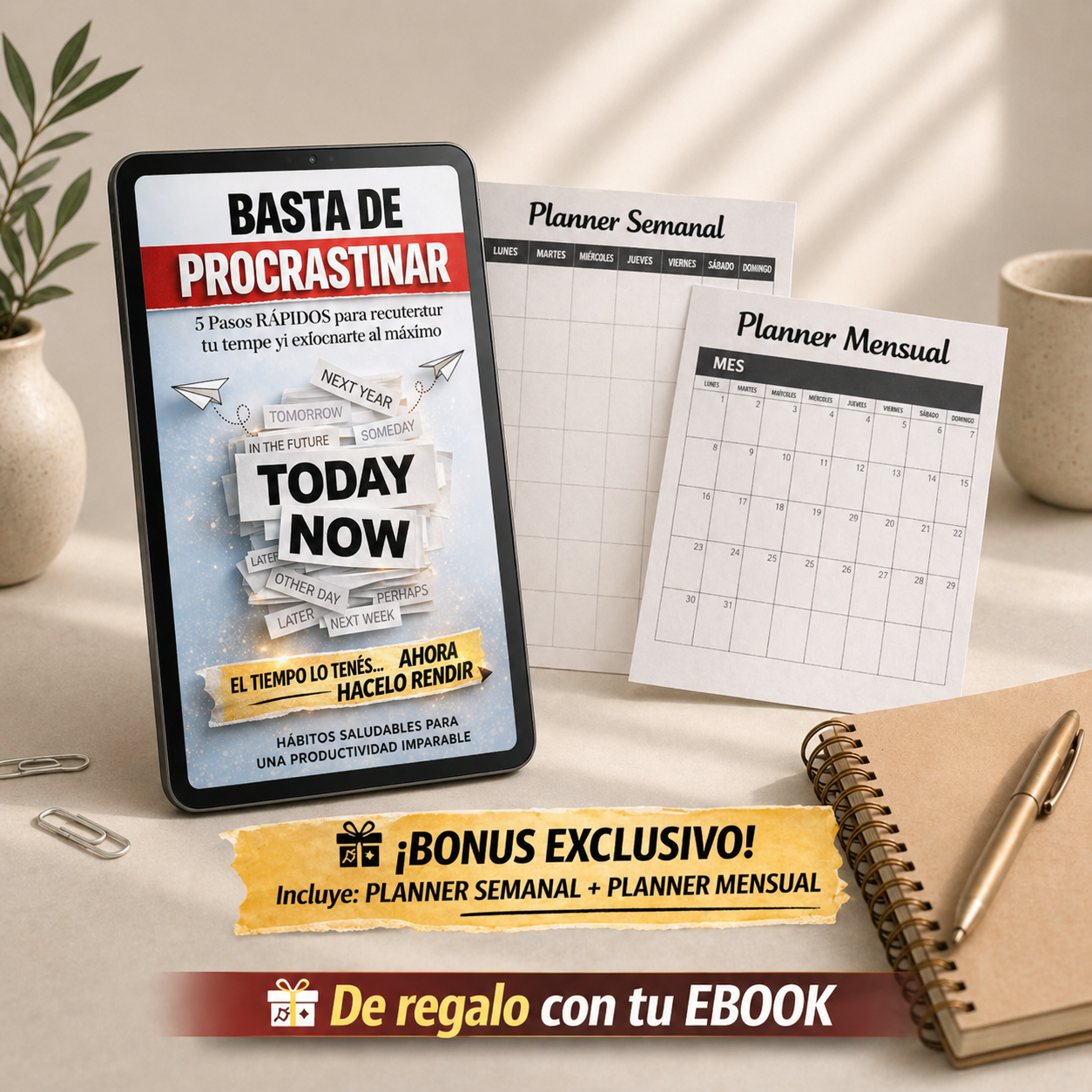 BASTA DE PROCRASTINAR