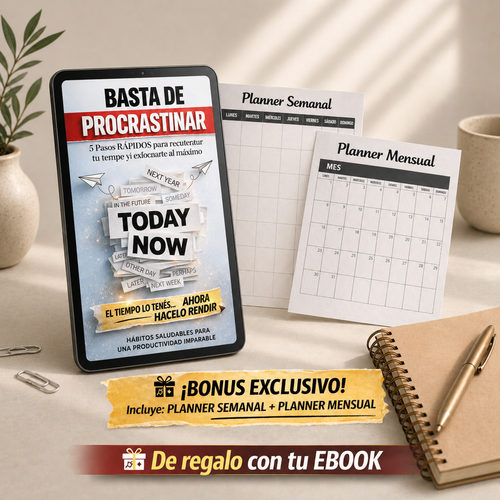 BASTA DE PROCRASTINAR